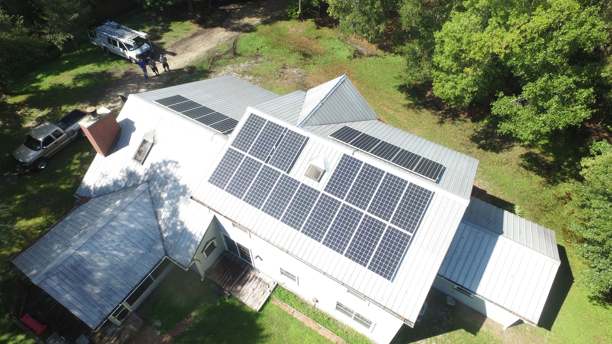 Solar Electric Metal Roof